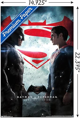 Miniatura 3 de Trends International Película DC Comics  Batman v Superman  Póster de pared de una hoja, 14.725 x 22.375 pulgadas, versión premium sin marco