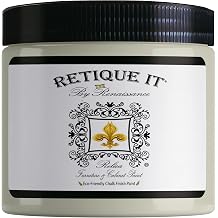 Retique It Chalk Furniture Paint by Renaissance DIY, 16 Fl Oz Pack of 1, 22 Old Linen, 16 Ounces