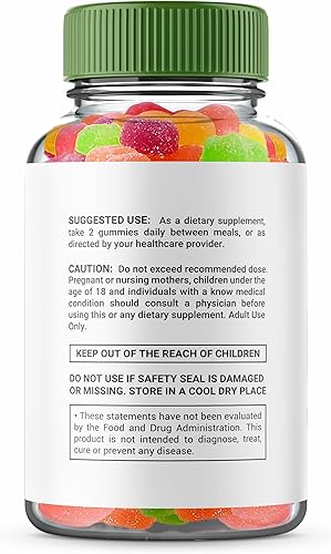 Miniatura 5 de VIVE MD Gomitas Rejuvazen  Fórmula oficial  Gomitas Rejuvazen para presión arterial y azúcar  Gomitas de cáñamo Rejuvazen  Gomitas comestibles de