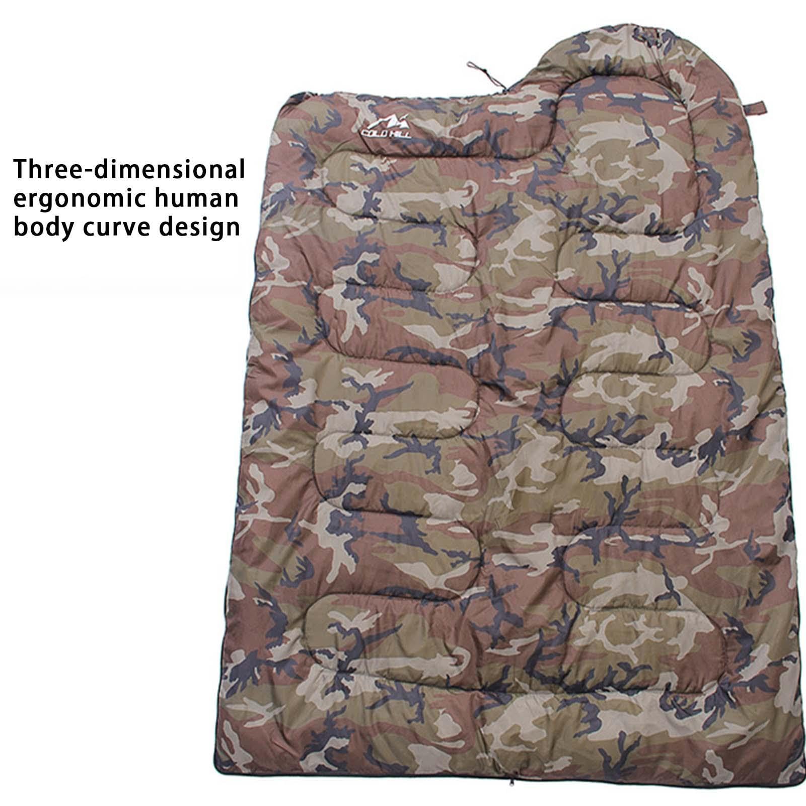 cammo, sacco a, sacco a, impermeabile, 4 stagioni, con sacco a compressione, sacco a da campeggio, impermeabile per escursioni, escursioni e campeggio, 2,212 x 71,1 cm | compressione, sacco a da campeggio, impermeabile per escursioni, escursioni e campegg