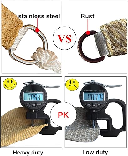 Miniatura 6 de Coconut - Toldo para patio, cubierta de tela para exteriores, toldo de tela para pérgola, patio trasero, jardín, garaje abierto