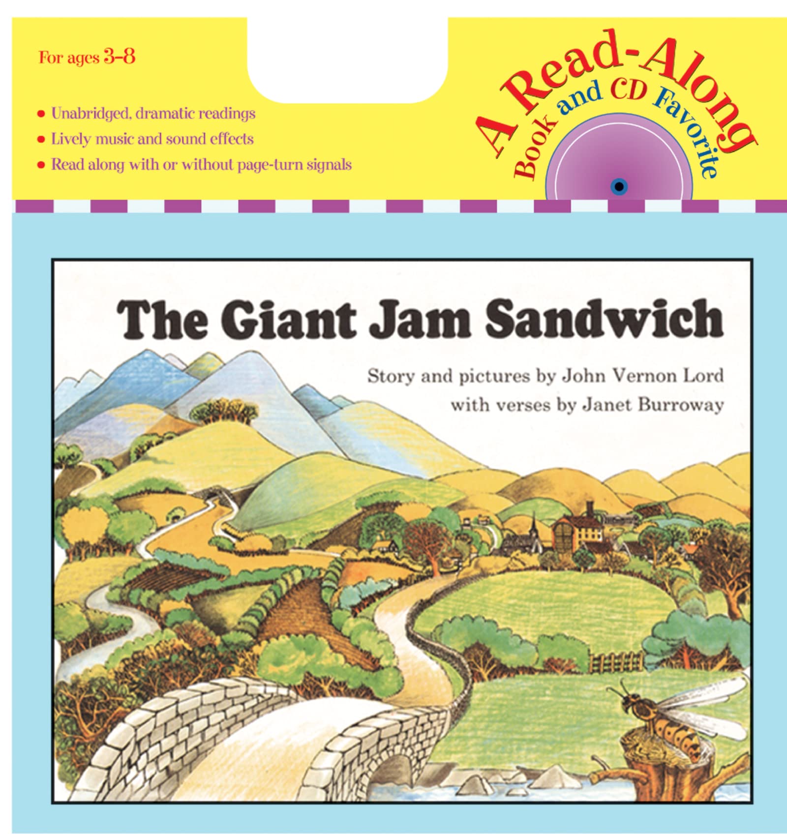 The Giant Jam Sandwich Book & Cd (Read-Along Books)