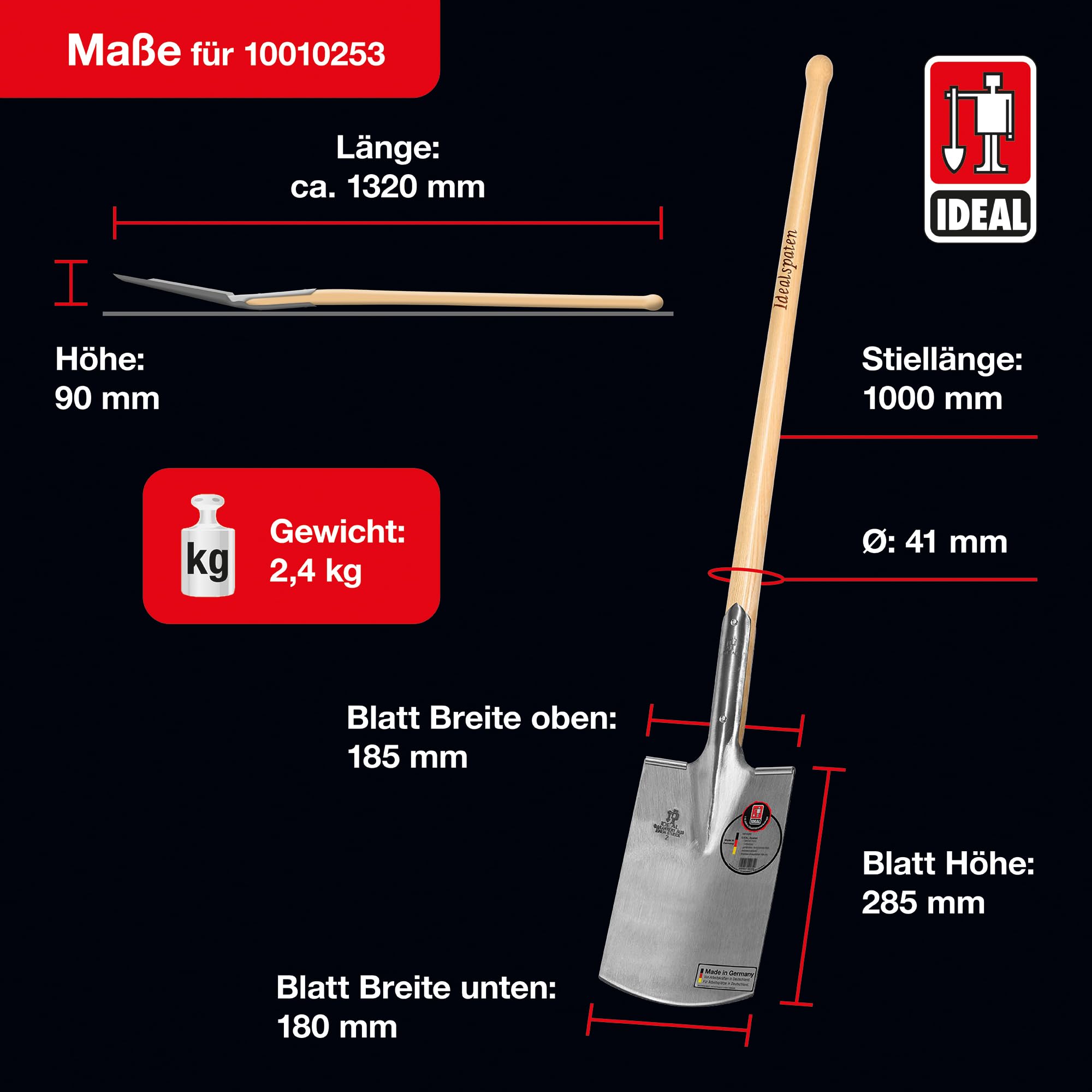 Ideal 601480 - Herramienta Manual de jardinería