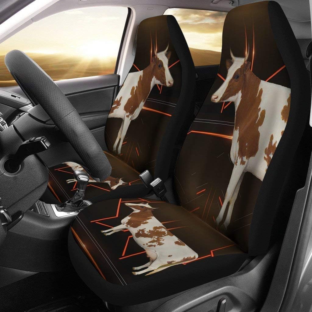 Ayrshire Cattle (Cow) Print Car Seat Covers