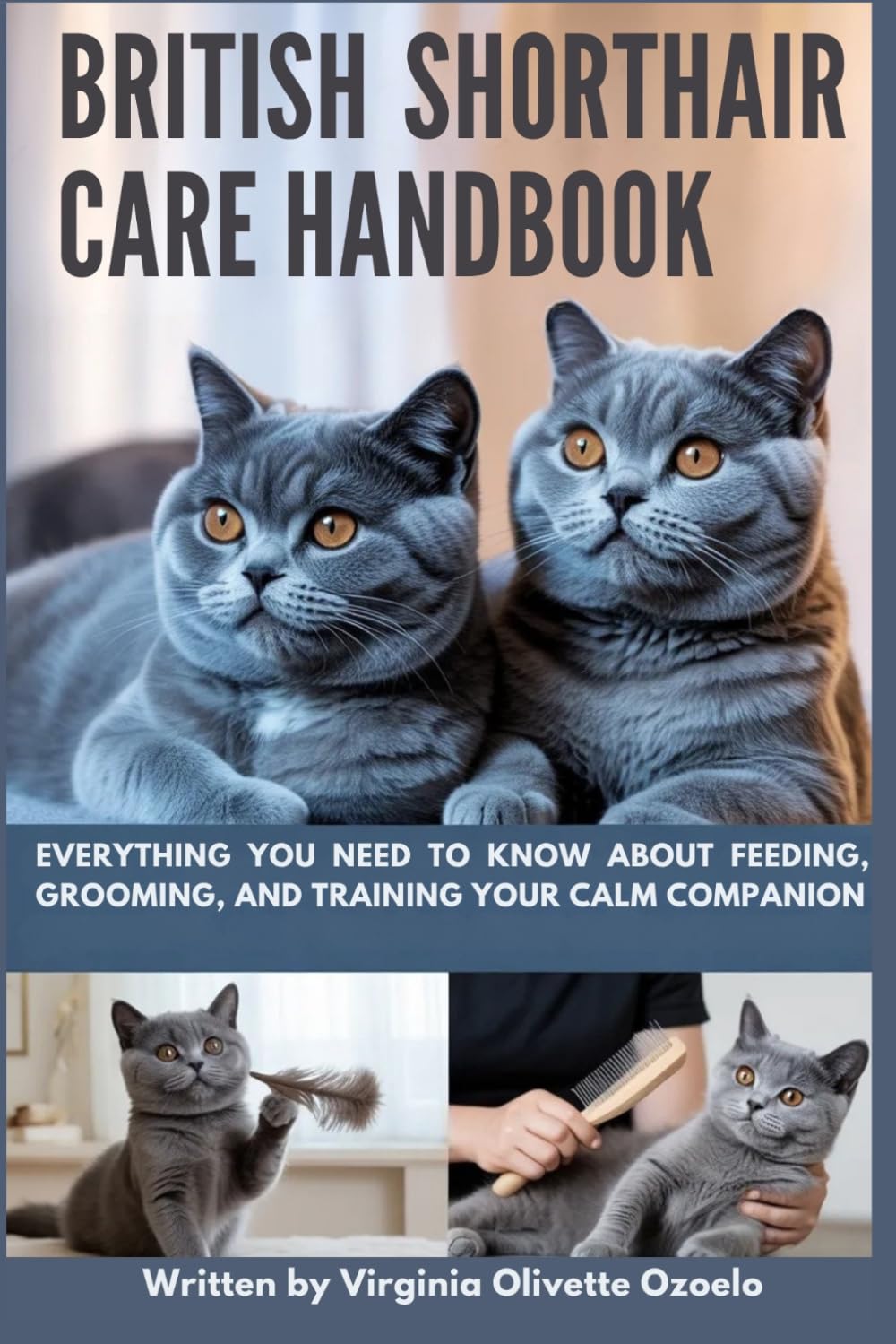 BRITISH SHORTHAIR CARE HANDBOOK: EVERYTHING YOU NEED TO KNOW ABOUT FEEDING, GROOMING, AND TRAINING YOUR CALM COMPANION
