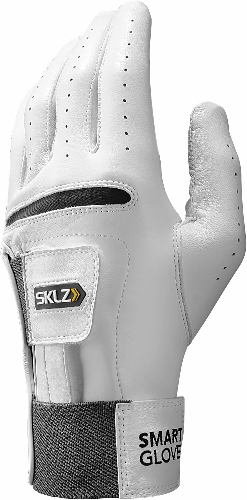 Men's Smart Left Hand Golf Gloves, Extra Large (White)