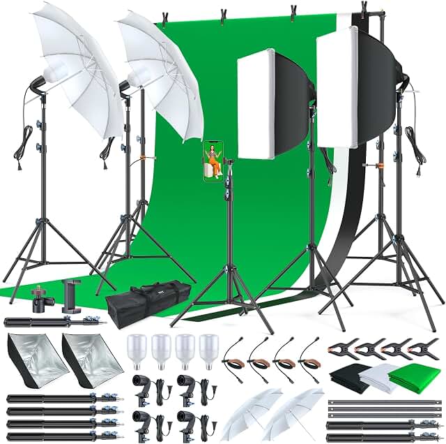 LINCO Lincostore AM169 Studio Light Kit