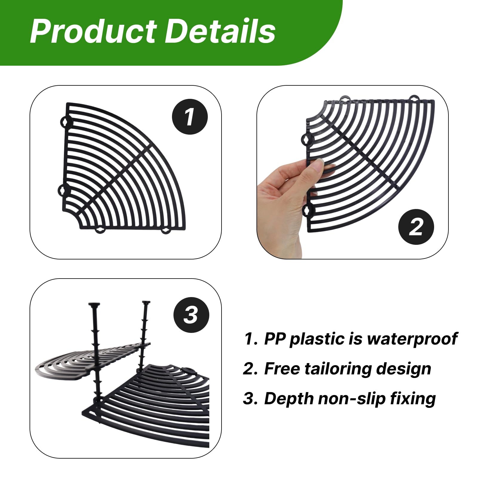 2 Pièces Plant Pot Protection Grids, 30 cm Grille de Protection pour Plantes en Pot, Ajustable Jusqu’à avec Boulons en Plastique ABS, Grille Anti Chat et Cache Plante Intérieur