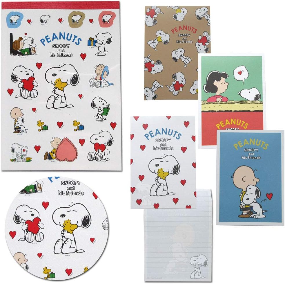 スヌーピー PS21(1/BL) スクエア メモパッド／シール付き 2021 SPRING ピーナッツ 入学 入園 PEANUTS キャラクター 文具 筆記具 事務用品 学校 オフィス 雑貨