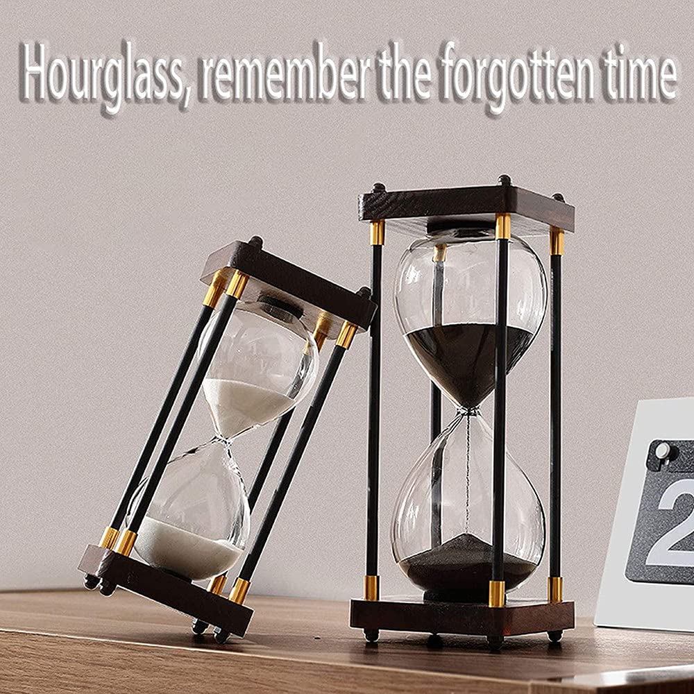 OKUMEYR 1-Minuten Sanduhr Holz Glas Kleiner Timer Weiß für Küche Büro Spielen Zeitmessung Geschenk OKUMEYR 1-Minuten Sanduhr Holz Glas Kleiner Timer Weiß für Küche Büro Spielen Zeitmessung Geschenk