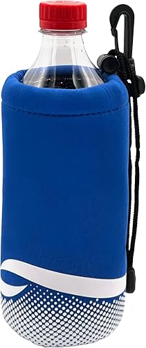 Proactive Sports Soporte de botella de neopreno con cordón y clip de bolsa para botellas de 16-20oz