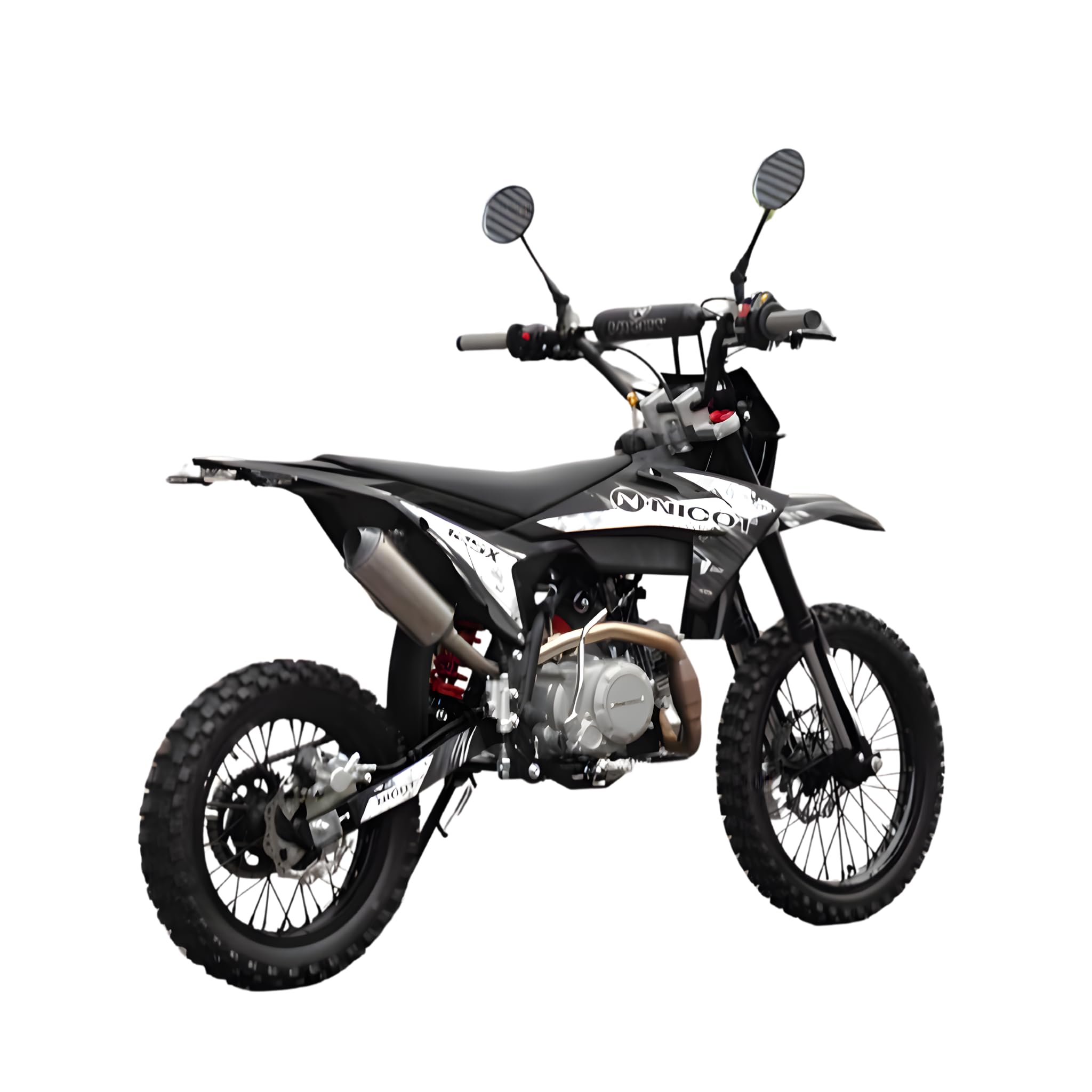 Amazon.com : BELMONTE BIKES NICOT 125X 125cc Dirt Bike – High