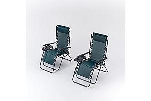 Green Zero Gravity Outdoor Lounge Chair by Casa Andrea Milano