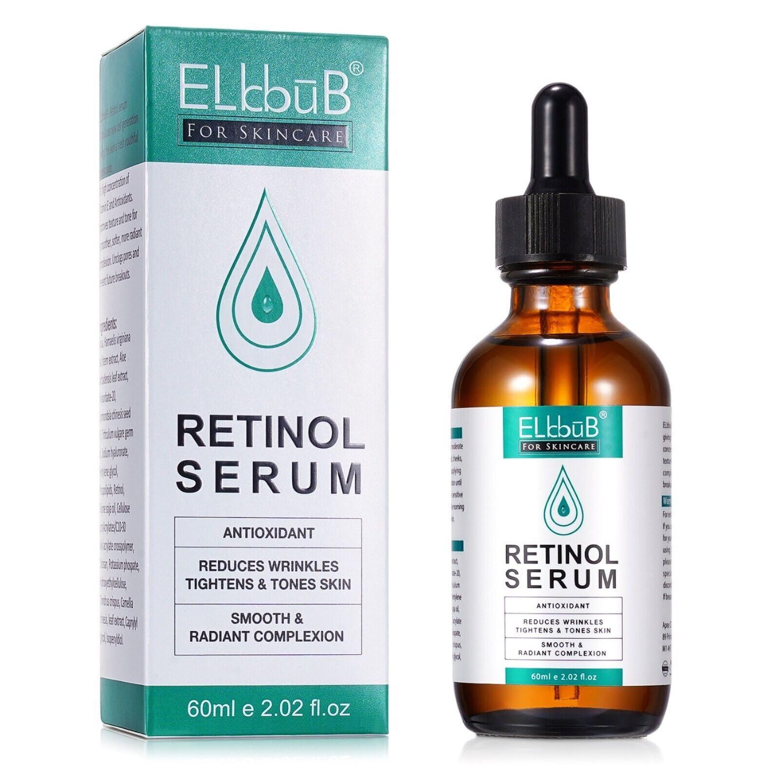 p-beauty Retinol Serum Gesichtsserum Bio & Vegan 60ml