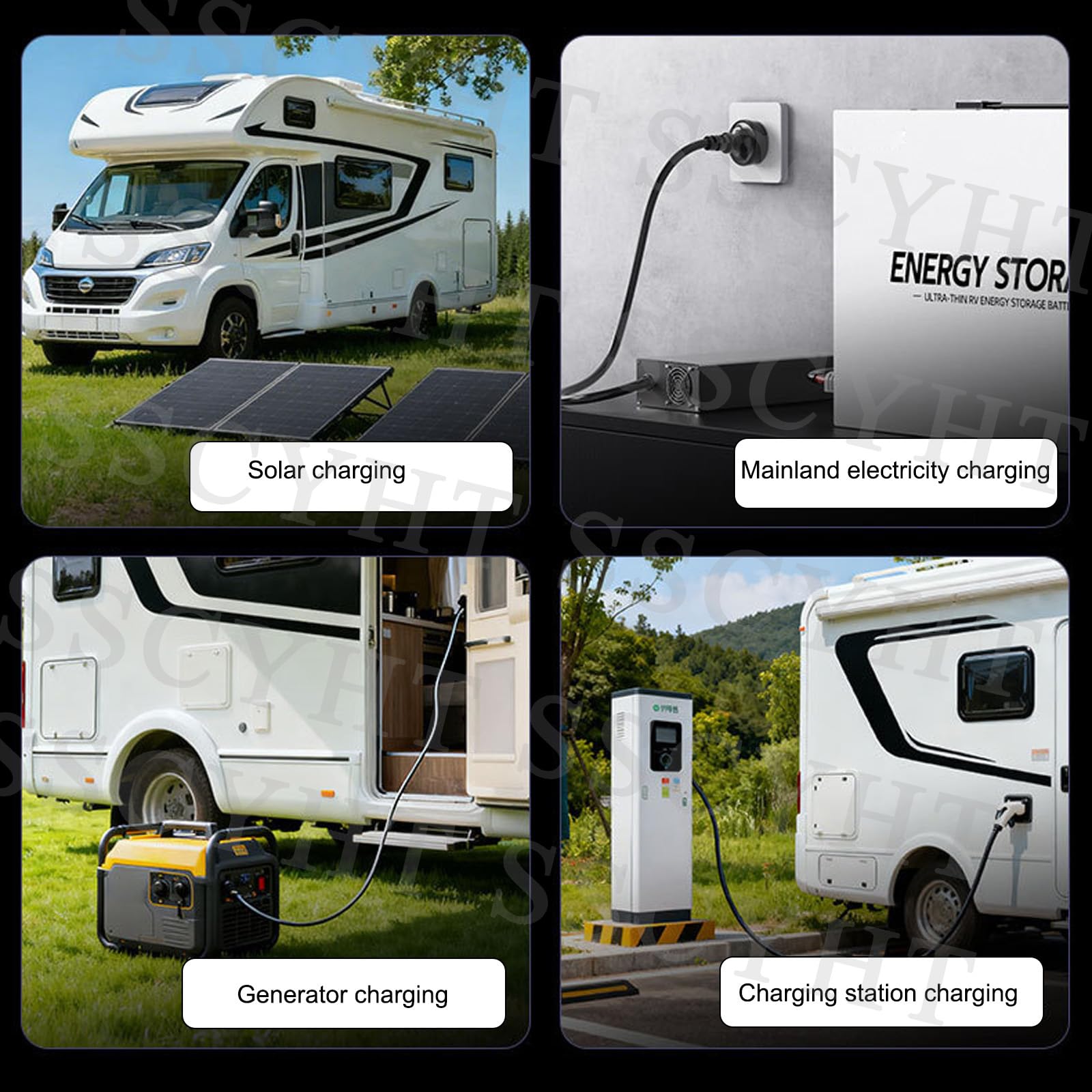 Batteria LiFePO4 Ultrasottile e Portatile da Parete per l'accumulo di energia, 12 V, 100 Ah, 80 Ah, 50 Ah, Pacco Batteria al Litio Ferro fosfato per Camper e Campeggio