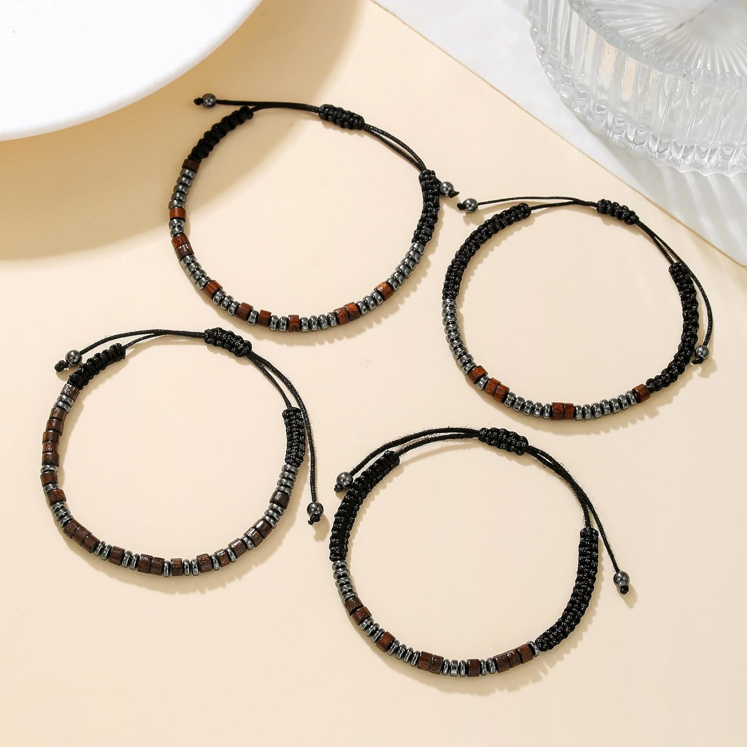 Morse Code Bracelets for Women - Inspirational Gifts Beaded Bracelets for Women Encouragement Birthday Gifts - Image 5