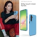 YATWIN Silicone Back Case for Samsung Galaxy A56, Soft-Touch Phone Back Cover for Samsung Galaxy A56 - Sky Blue gallery image