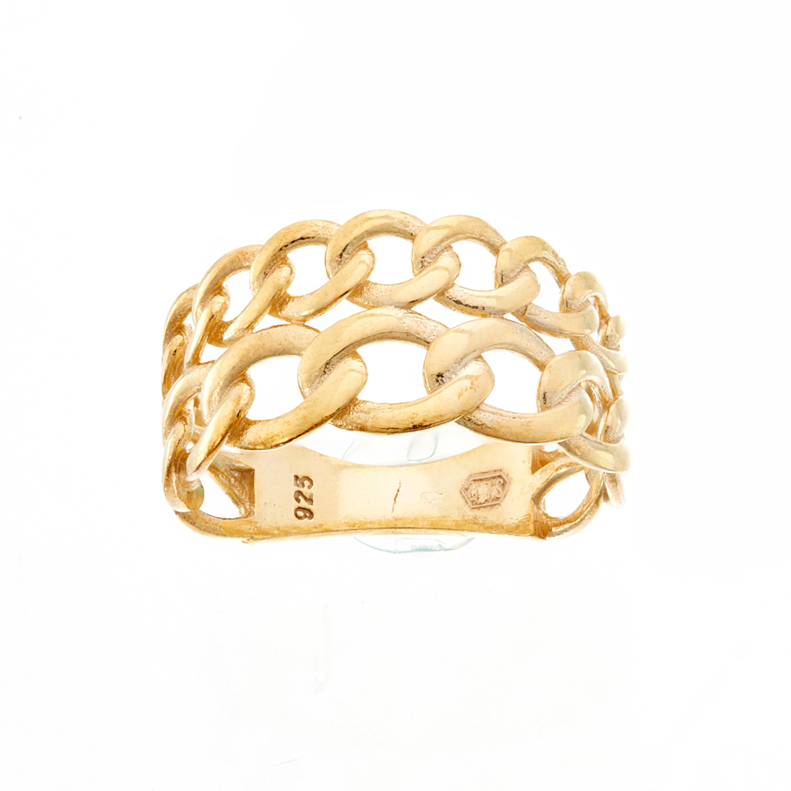 Bague RI092Y statement ring en finition dorée de taille 60 de qualité - 4