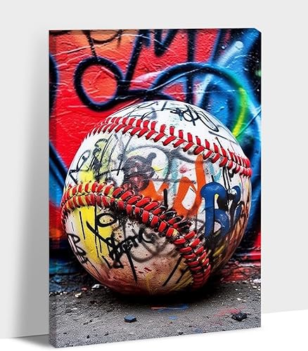 Miniatura 83 de ANRUOXI Graffiti - Lienzo decorativo para pared, diseño abstracto retro, pintura urbana moderna, póster de decoración de pared de zapatos para