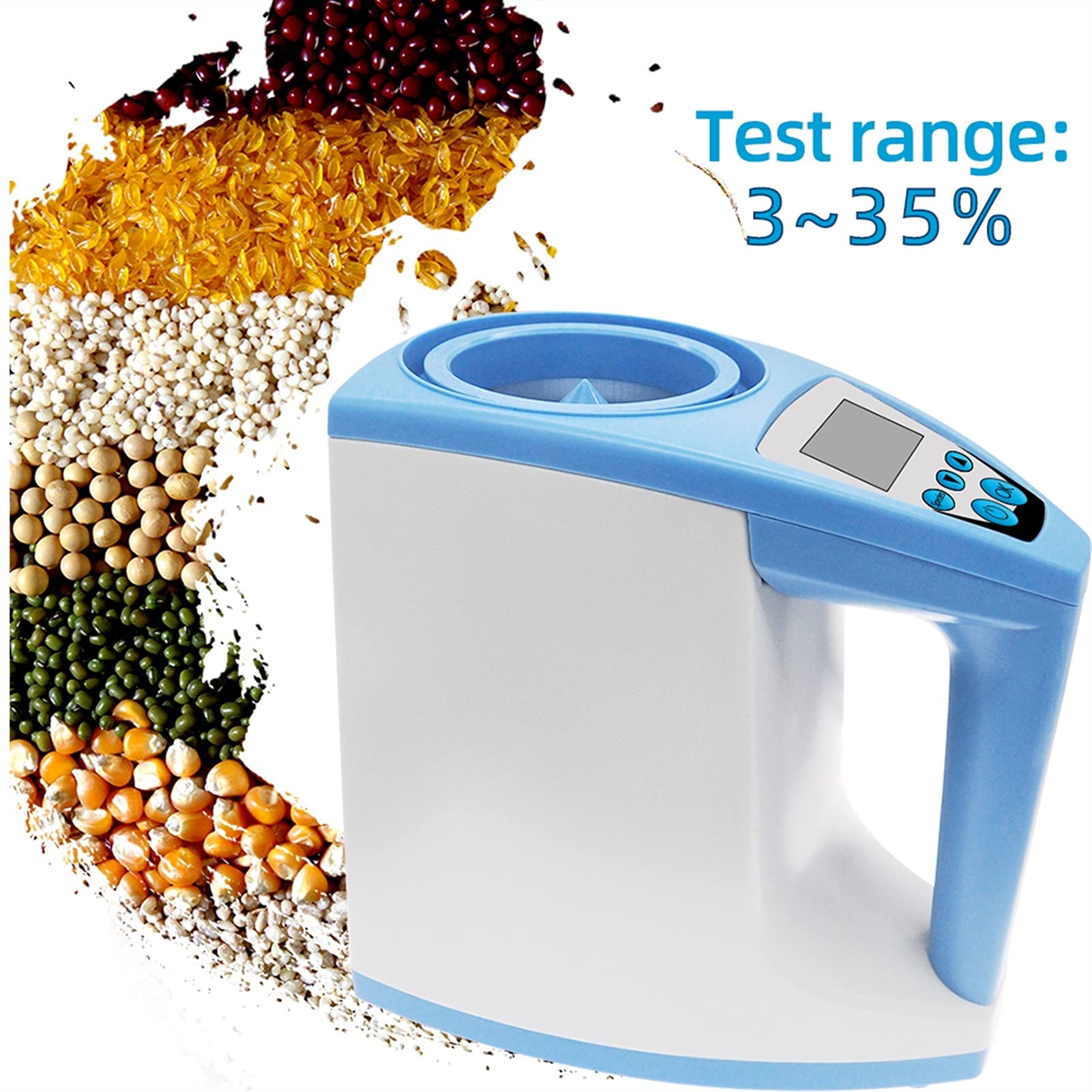 Tester di Umidità Misuratore di umidità del cerastro calibro manometro grano tester