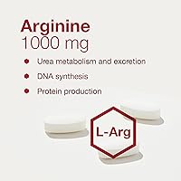 Vista 4 de PROTOCOL FOR LIFE BALANCE L-Arginina 1,000 mg - Aminoácido - Desintoxicación de urea - Protección de proteínas - 120 cápsulas vegetales
