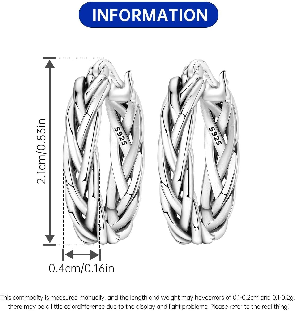 Floral Hoop Earrings 925 Sterling Silver with 14K Gold Plating – Lightweight CZ Flower Hoops | Hypoallergenic Jewelry for Women | Gift Box + Polishing Cloth image 3