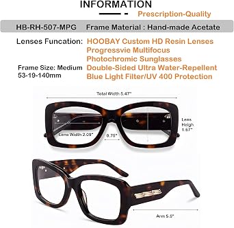 Progressive Multifocal Reading Glasses Women,Photochromic Gray Sunglasses