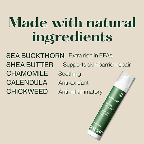 Miniatura 4 de Balmonds - Crema de manos intensiva - 1.8oz. (1.7 fl oz) - Loción de manos 100% natural para manos secas - Sin fragancia - Vegano y libre de