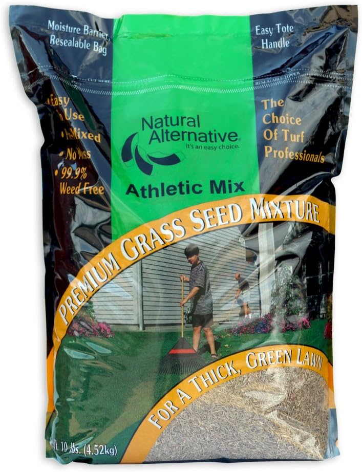 Natural Alternative Grass Seed for High Traffic Areas 10 lb. (12010 - Iron Man)