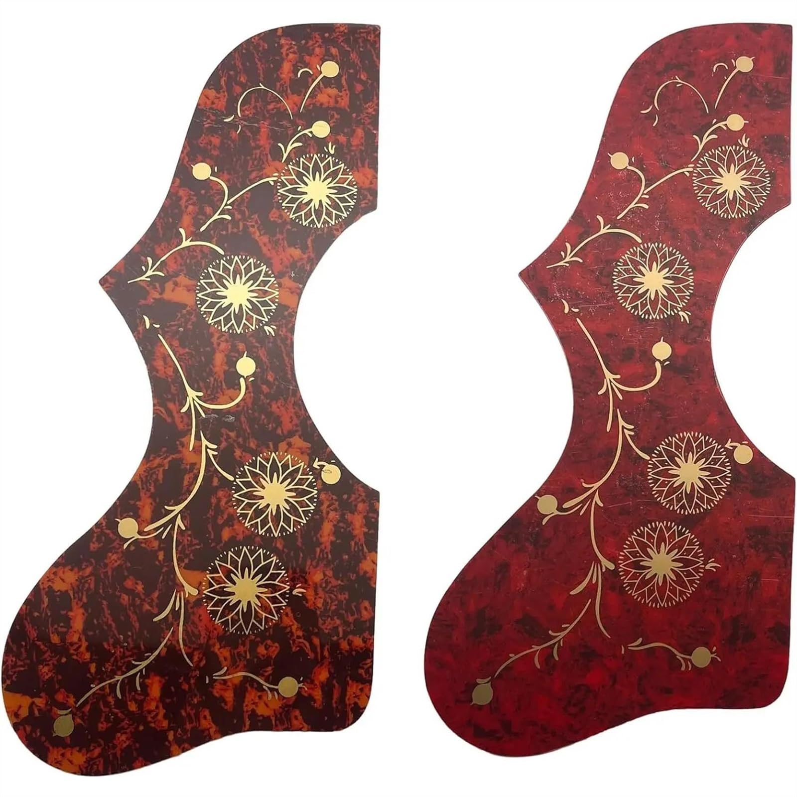 piastra antigraffio per chitarra acustica Battipenna Per Chitarra Acustica Per Mancini Parti Di Ricambio Per Battipenna Per Chitarra Acustica Protezione Per Chitarra In Plastica(2 pcs-3)