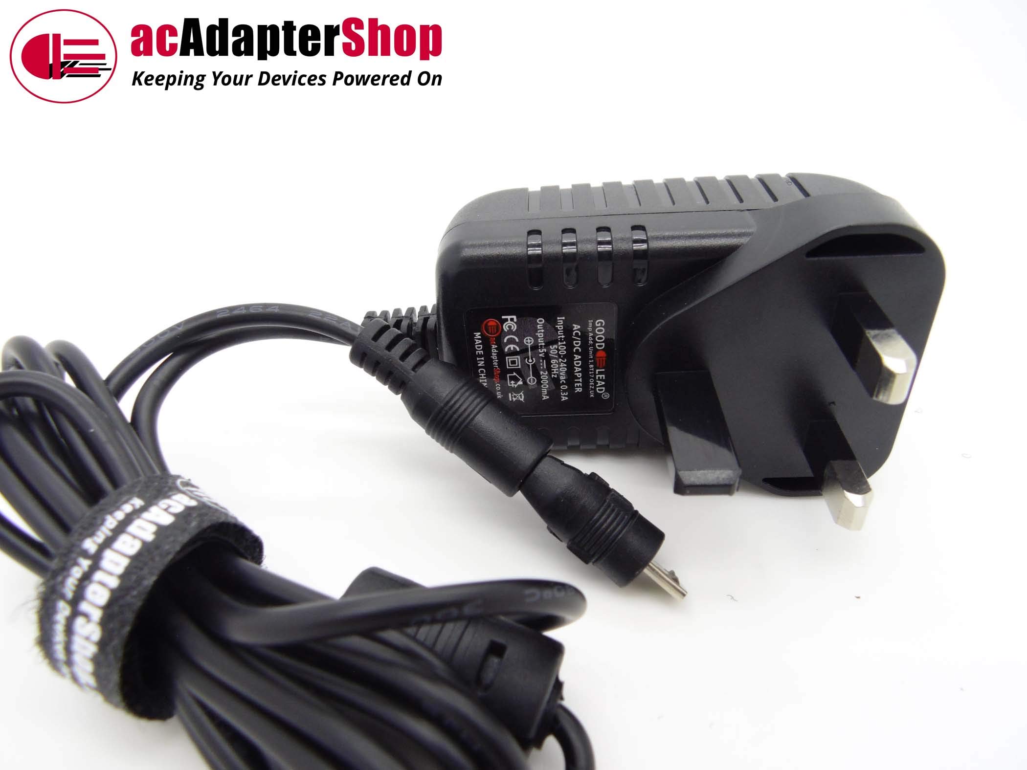 5 Volt 2A Adaptor AC-DC ADAPTOR for Giani Digital Mipal 3 7 Touch Screen Tab"