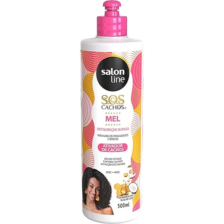 Amazon Com Linha Tratamento Sos Cachos Salon Line Ativador De Cachos Intenso 500 Ml Salon Line Tratamiento Sos Curls Collection Extreme Curl Activador 16 91 Fl Oz Belleza Y Cuidado Personal