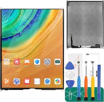 for iPad 9 2021 10.2 Screen Replacement for iPad 9 9th Generation LCD Display A2602 A2603 A2604 A2605 Screen Replacment with Repair KitsBlack, Not Include Digitizer