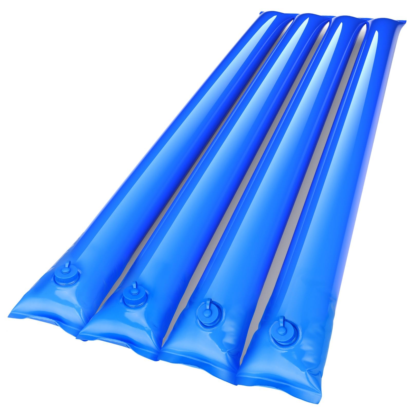Photo 1 of Fologtoo 0.7mm Thickened Blue Winter Water Tube for Swimming Pool Covers, 4 Pack 8 ft Pool Cover Water Bags, Three-Layer Composite Material