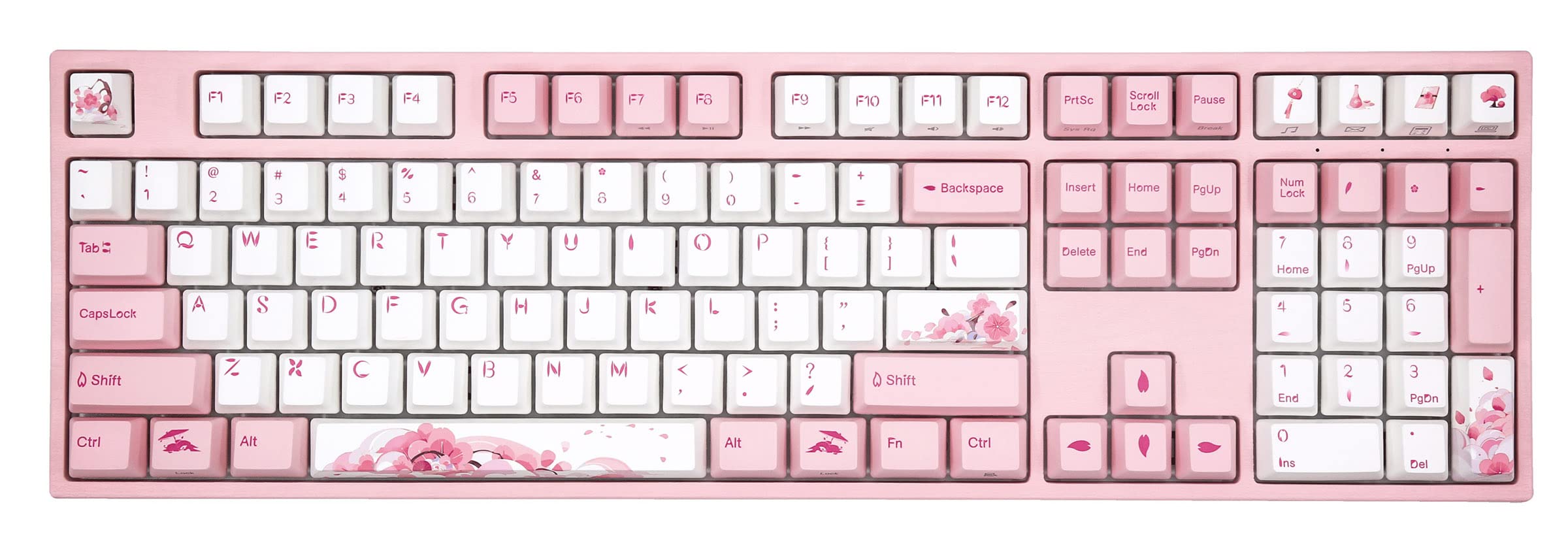 Amazon.com: Varmilo VPM108 Sakura R2 White LED EC Mechanical