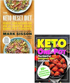 Keto reset diet and keto one pot diet collection 2 books set