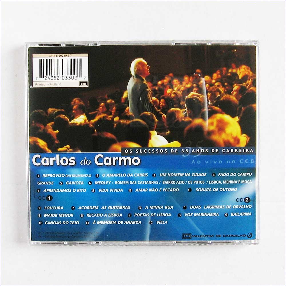Carlos Do Carmo - Ao Vivo No Ccb - Os Sucessos D