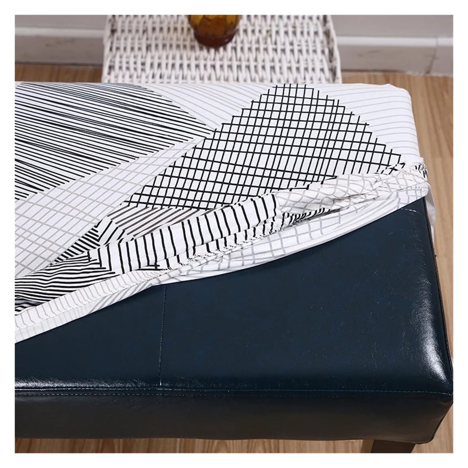 ZZDZW Sitzbank Bezug - Stretch Husse Für Holzbank 5 Größen