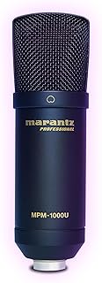マランツプロ USBマイク コンデンサーマイク ゲーミング テレワーク DAW録音 配信用 レコーディング 単一指向性 MPM1000U