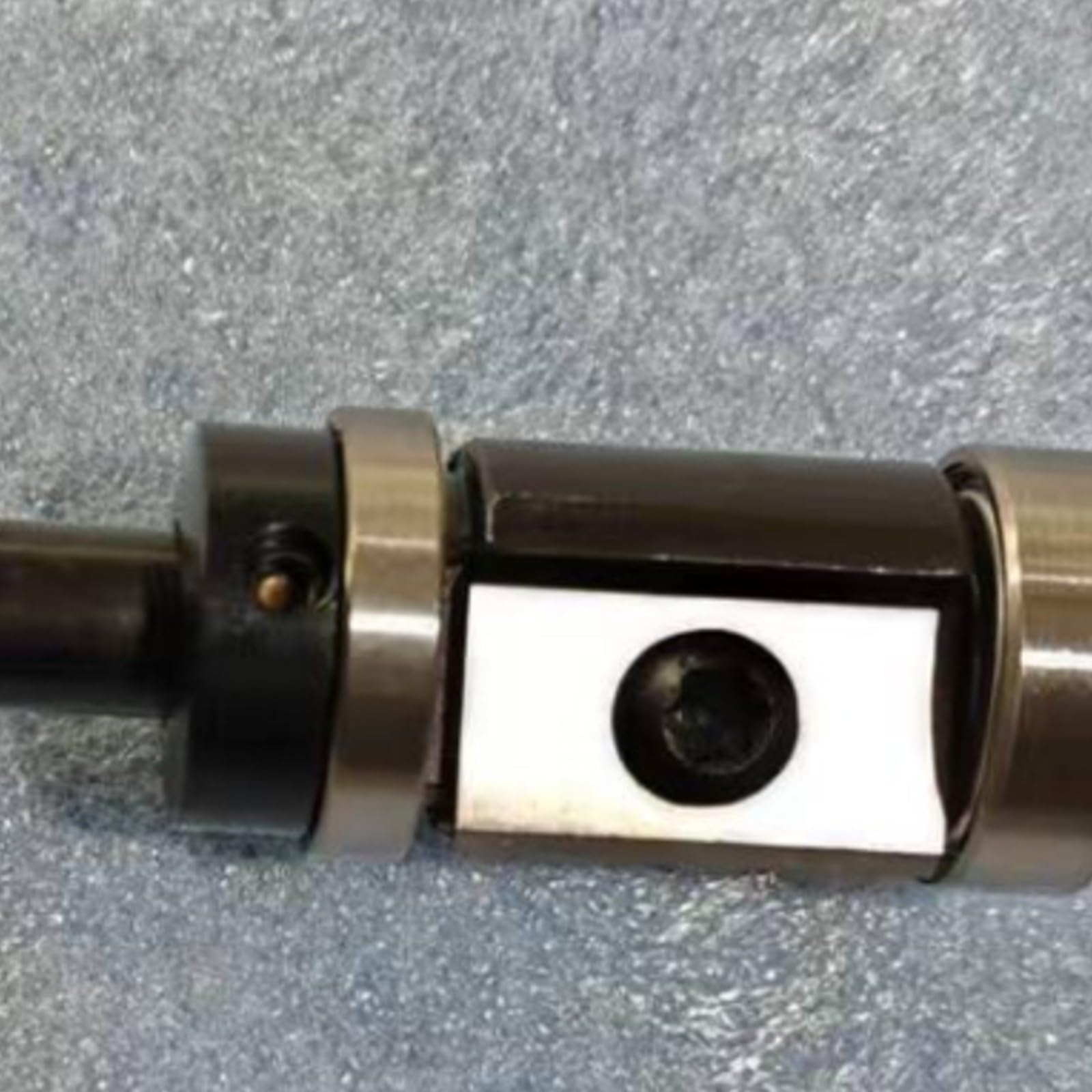 Fresa con Intercambiables | Precisa, Broca Corte lineal con Rodamiento, para Taller, Carpinteros, 8x19,05x50mm