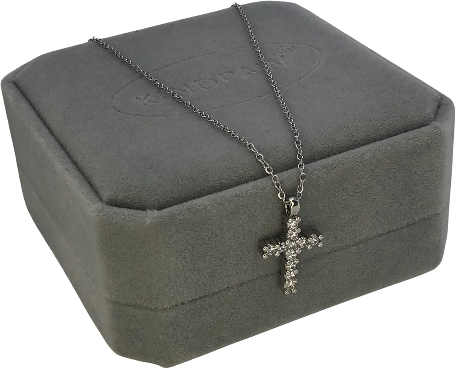 Cross Necklace For Girls – Cute Cross Pendant Necklace For Kids, Teen Daughter From Dad Or Mom