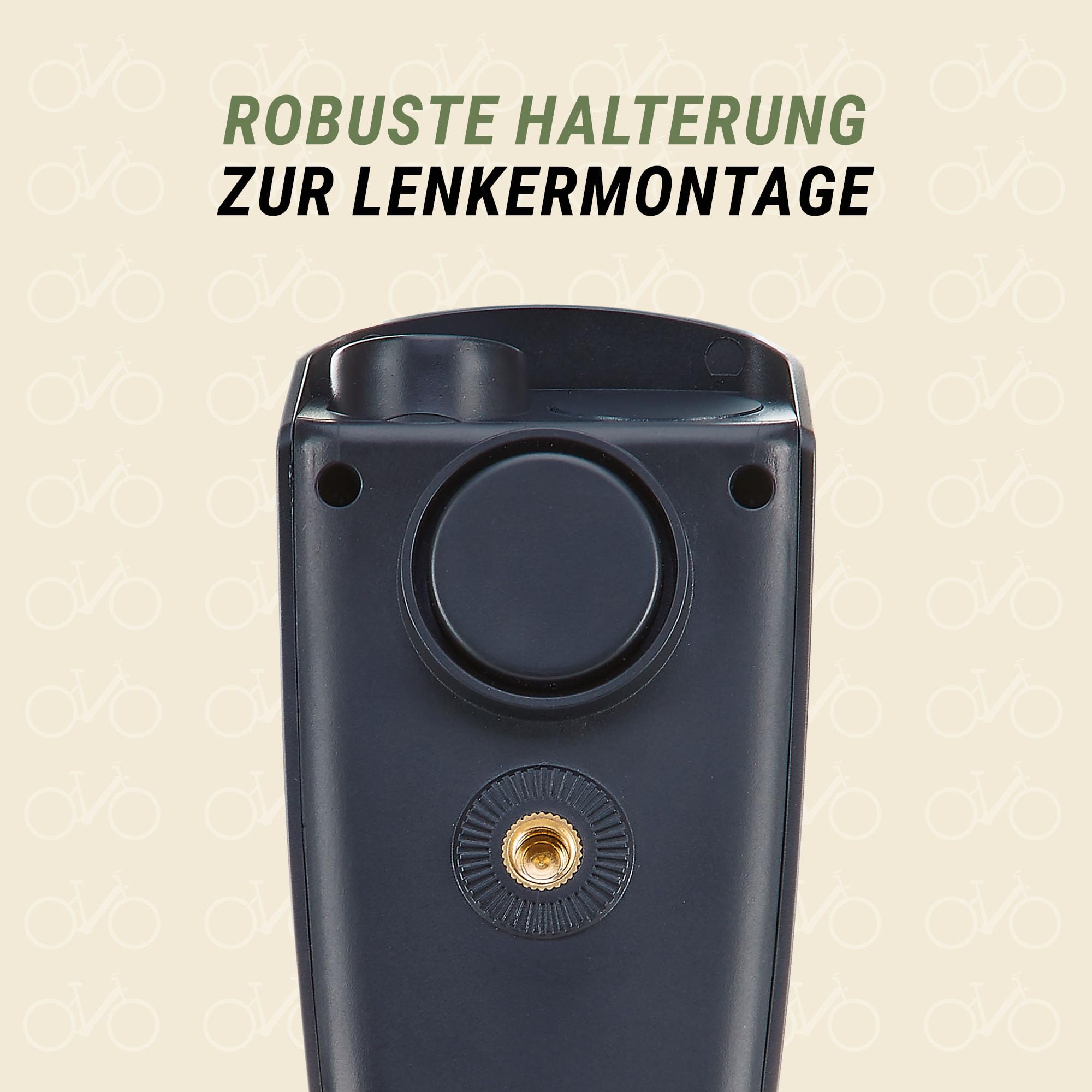 Prophete Fahrrad Dashcam – 4K 30 fps Video, 20 MP Fotos, Front- & Rückfahrkamera, 4,5 Std. Aufnahmezeit, App-Steuerung für iOS & Android, robuste Lenkerhalterung, USB-C Ladefunktion