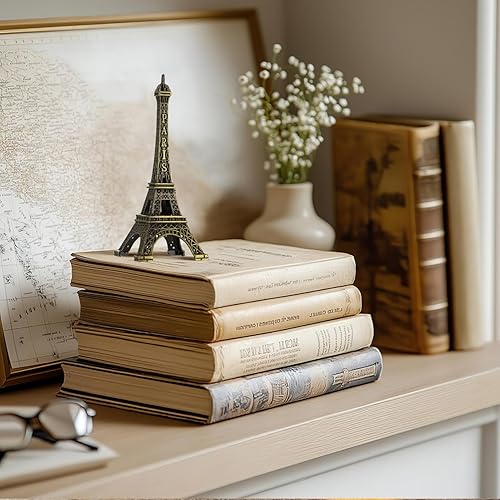 Miniatura 8 de Estatua de la Torre Eiffel de 3 pulgadas de metal pequeño modelo de torre Eiffel para decoración de fiesta de recuerdo, decoración de fiesta de