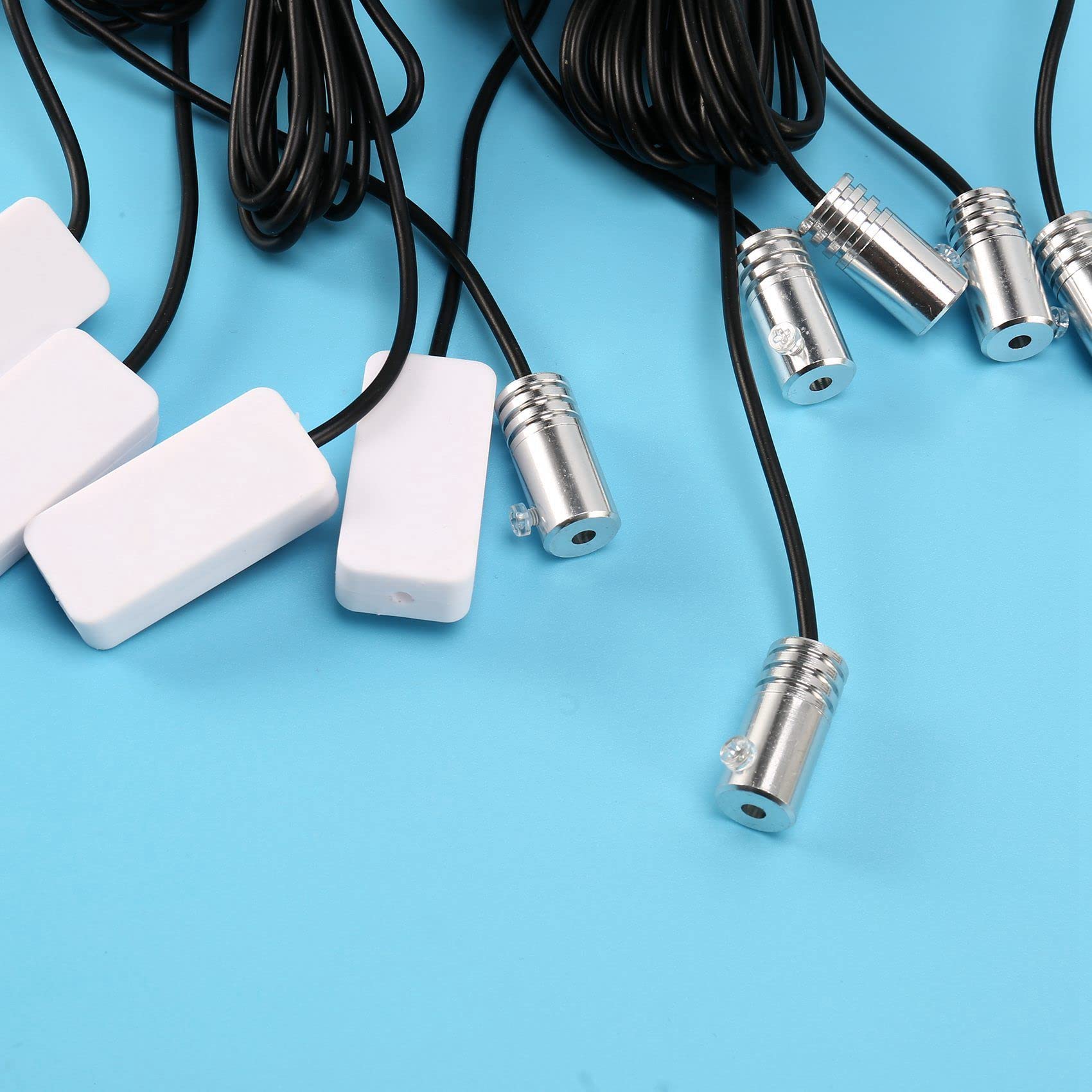 ISTOVO 20 w 1 RGB LED z 8 M dekoracja samochodu światłowód taśma świetlna przez sterowanie aplikacją 12 V dekoracyjne lampy atmosfery uniwersalne
