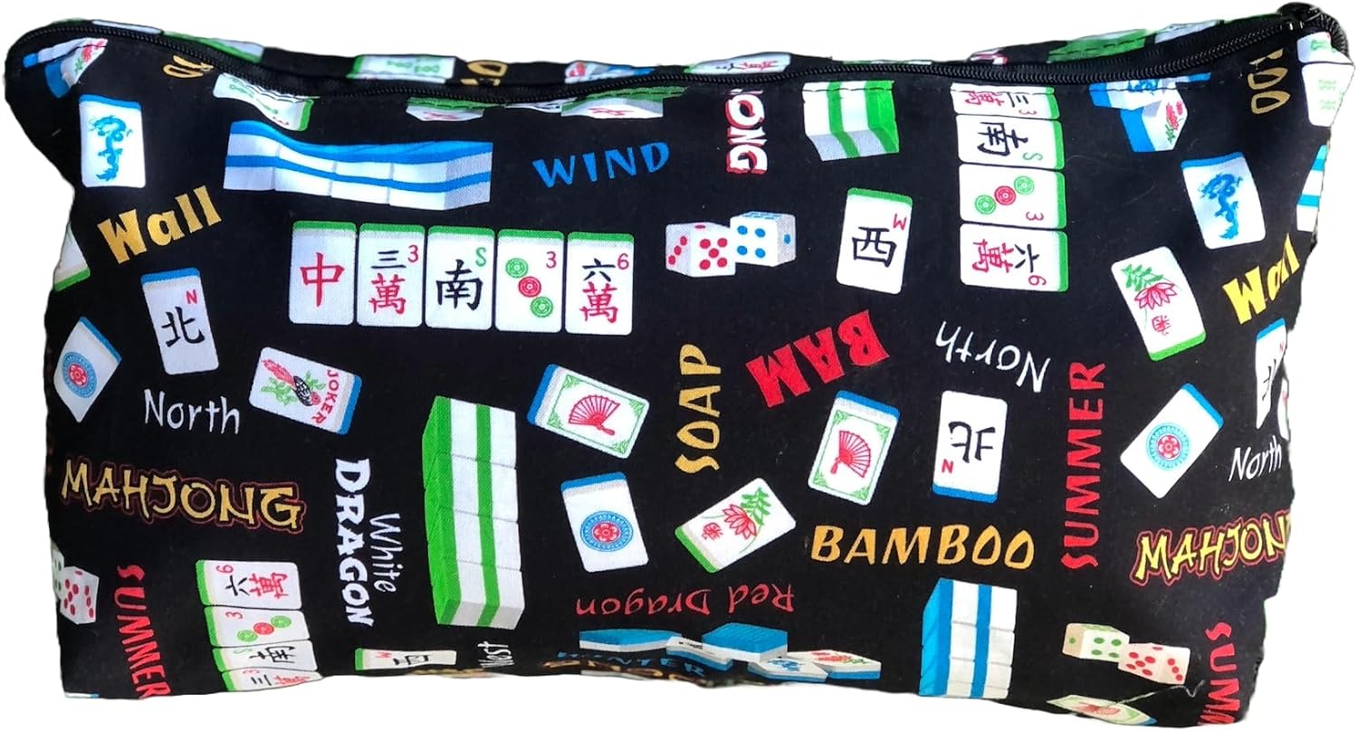 Flat Bottom Bag for Standard Sized Mahjong Tiles, Mahjong World, The Large Zini