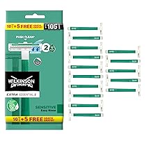 Wilkinson Extra 2 Sensitive Rasoio Usa e Getta, 15 Pezzi