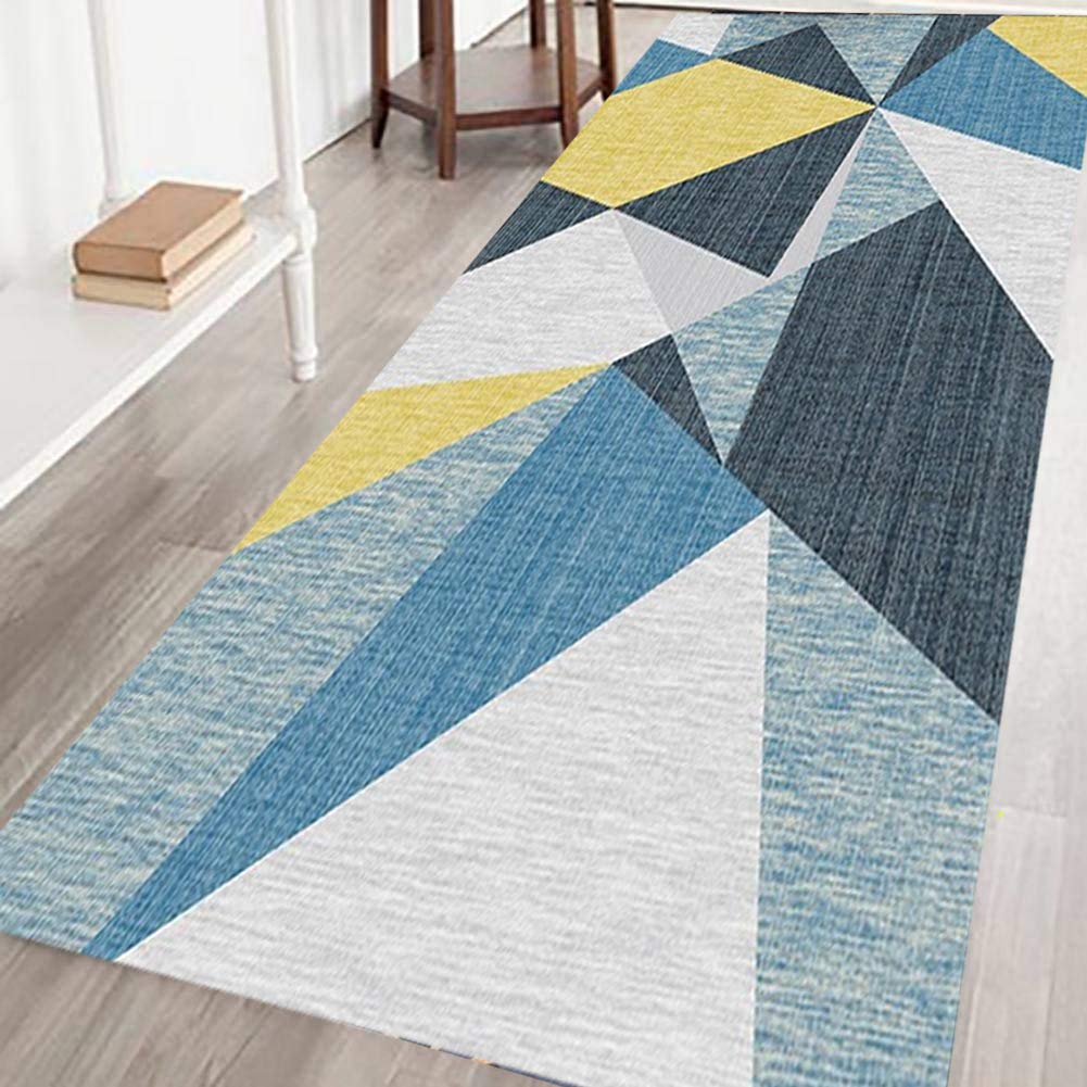 廊下敷きカーペット 120x280cm, 廊下敷きマット 滑り止め加工 玄関マット 子供 お年寄り 転倒防止 - R-5