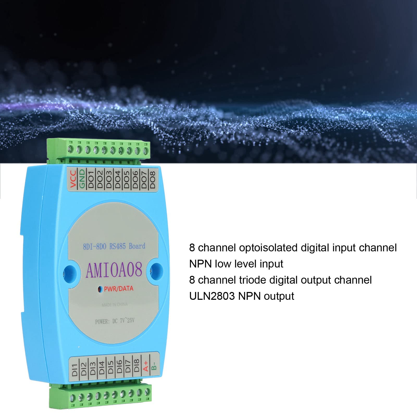 ANKROYU Optocoupler Isolation Digital Input Module, Optocoupler Isolation Control Panel, Digital Input Output Module, Communication Control Board