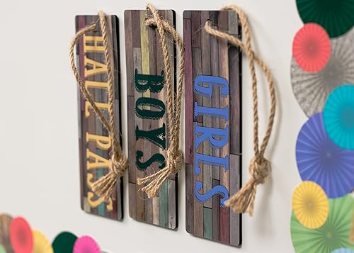 Miniatura 3 de Teacher Created Resources Home Sweet Classroom - Pase magnético para pasillos