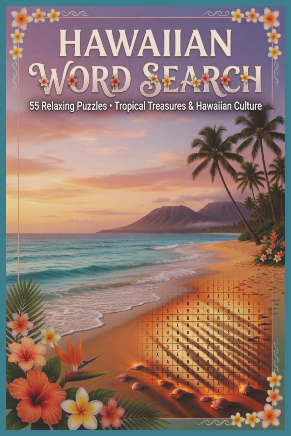 Hawaiian Words Search Puzzle Book: Word Searches with Easy to read Print about the Hawaii Islands, Hawaiian Culture and more |6x9 inches, 110 pages | ... for Vacations, Holidays, & Island Vibesimes.